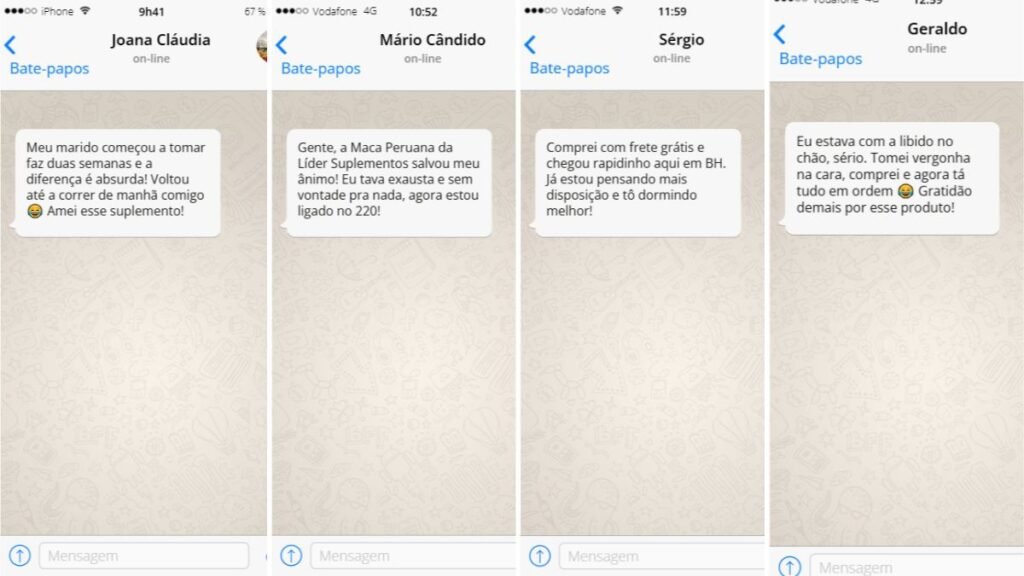 Depoimentos Reais de Pessoas